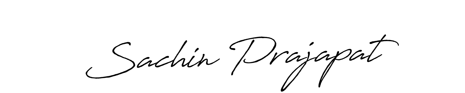 Also we have Sachin Prajapat name is the best signature style. Create professional handwritten signature collection using Antro_Vectra_Bolder autograph style. Sachin Prajapat signature style 7 images and pictures png