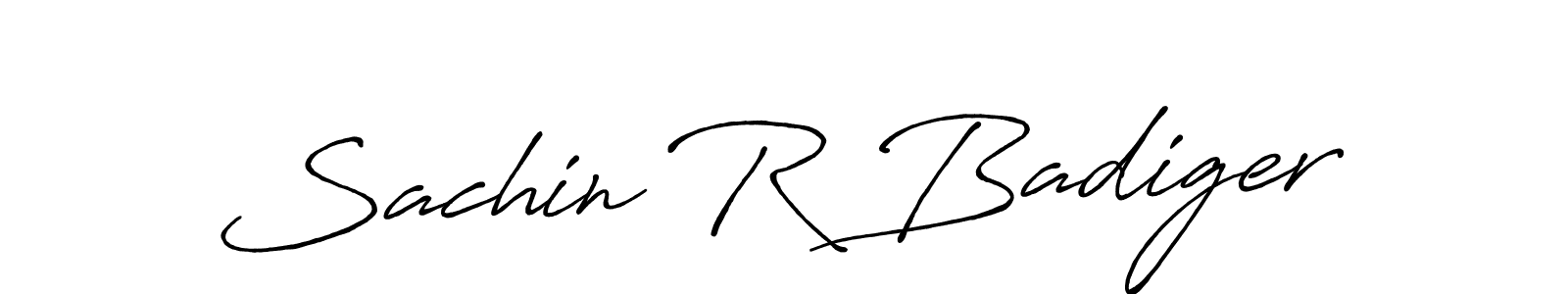 You should practise on your own different ways (Antro_Vectra_Bolder) to write your name (Sachin R Badiger) in signature. don't let someone else do it for you. Sachin R Badiger signature style 7 images and pictures png