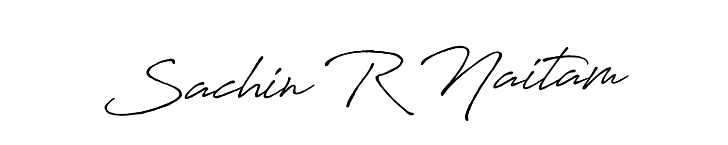 You can use this online signature creator to create a handwritten signature for the name Sachin R Naitam. This is the best online autograph maker. Sachin R Naitam signature style 7 images and pictures png