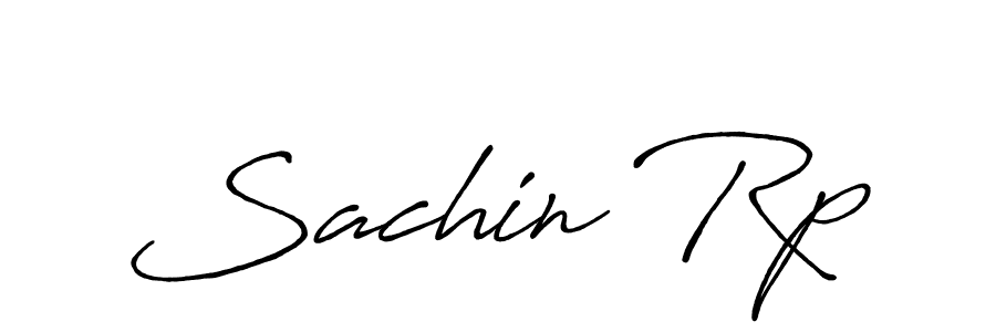 Design your own signature with our free online signature maker. With this signature software, you can create a handwritten (Antro_Vectra_Bolder) signature for name Sachin Rp. Sachin Rp signature style 7 images and pictures png
