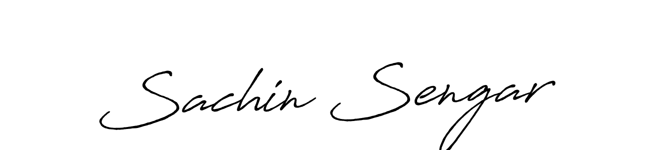 You should practise on your own different ways (Antro_Vectra_Bolder) to write your name (Sachin Sengar) in signature. don't let someone else do it for you. Sachin Sengar signature style 7 images and pictures png