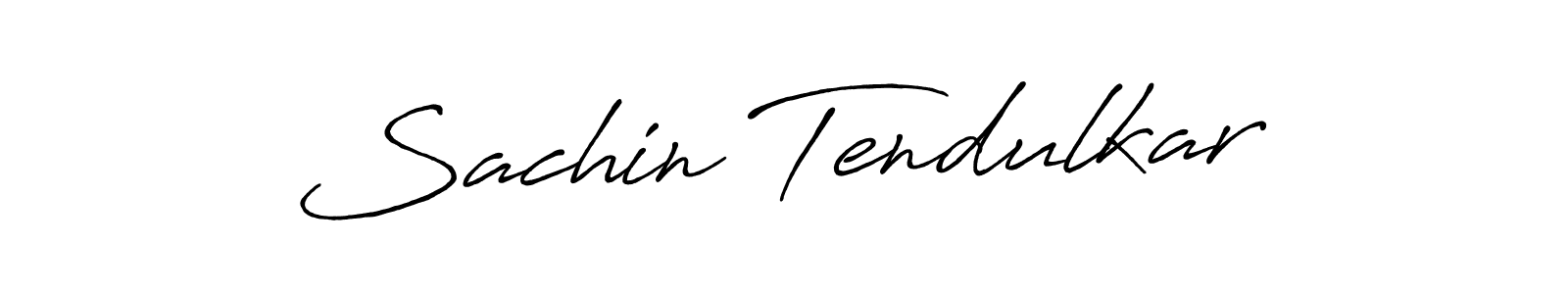Make a beautiful signature design for name Sachin Tendulkar. With this signature (Antro_Vectra_Bolder) style, you can create a handwritten signature for free. Sachin Tendulkar signature style 7 images and pictures png