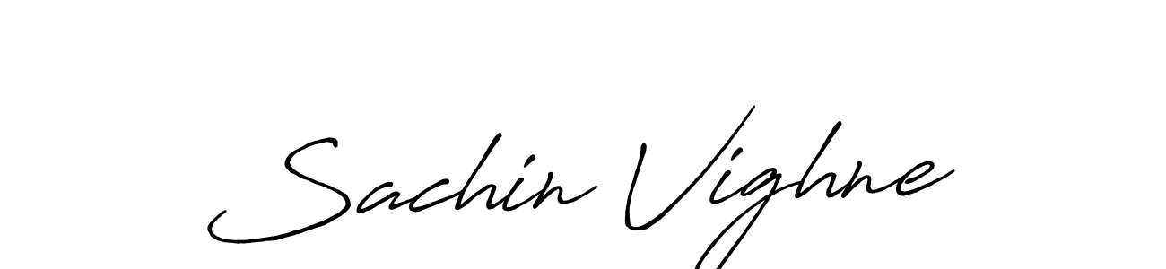 You should practise on your own different ways (Antro_Vectra_Bolder) to write your name (Sachin Vighne) in signature. don't let someone else do it for you. Sachin Vighne signature style 7 images and pictures png