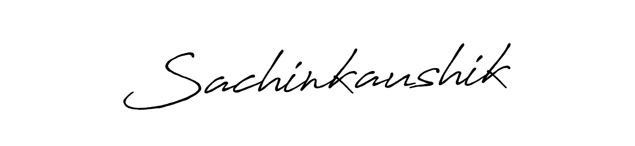 The best way (Antro_Vectra_Bolder) to make a short signature is to pick only two or three words in your name. The name Sachinkaushik include a total of six letters. For converting this name. Sachinkaushik signature style 7 images and pictures png