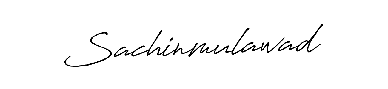 Make a beautiful signature design for name Sachinmulawad. With this signature (Antro_Vectra_Bolder) style, you can create a handwritten signature for free. Sachinmulawad signature style 7 images and pictures png