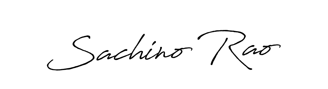 The best way (Antro_Vectra_Bolder) to make a short signature is to pick only two or three words in your name. The name Sachino Rao include a total of six letters. For converting this name. Sachino Rao signature style 7 images and pictures png