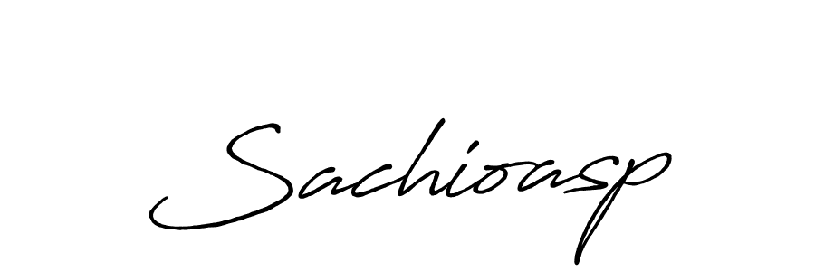 How to make Sachioasp name signature. Use Antro_Vectra_Bolder style for creating short signs online. This is the latest handwritten sign. Sachioasp signature style 7 images and pictures png