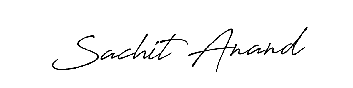Sachit Anand stylish signature style. Best Handwritten Sign (Antro_Vectra_Bolder) for my name. Handwritten Signature Collection Ideas for my name Sachit Anand. Sachit Anand signature style 7 images and pictures png