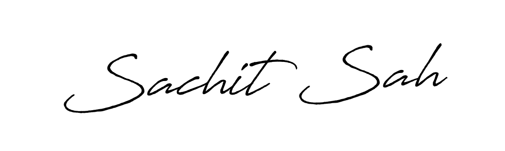 This is the best signature style for the Sachit Sah name. Also you like these signature font (Antro_Vectra_Bolder). Mix name signature. Sachit Sah signature style 7 images and pictures png