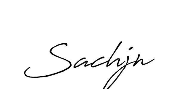 if you are searching for the best signature style for your name Sachjn. so please give up your signature search. here we have designed multiple signature styles  using Antro_Vectra_Bolder. Sachjn signature style 7 images and pictures png