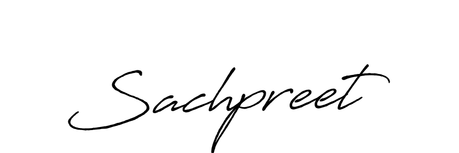 Also we have Sachpreet name is the best signature style. Create professional handwritten signature collection using Antro_Vectra_Bolder autograph style. Sachpreet signature style 7 images and pictures png
