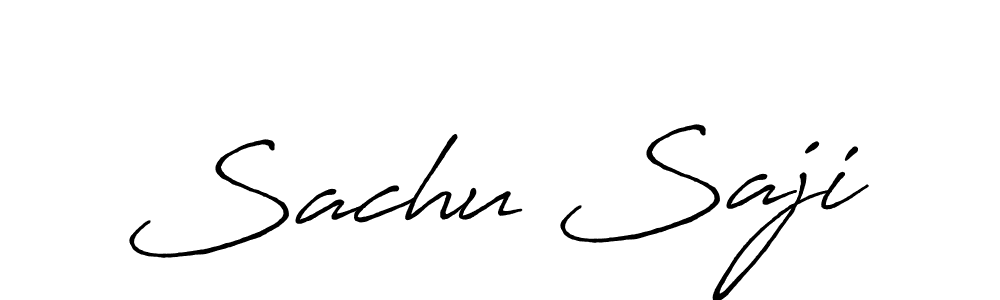 Make a beautiful signature design for name Sachu Saji. Use this online signature maker to create a handwritten signature for free. Sachu Saji signature style 7 images and pictures png