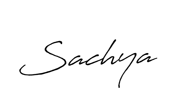 if you are searching for the best signature style for your name Sachya. so please give up your signature search. here we have designed multiple signature styles  using Antro_Vectra_Bolder. Sachya signature style 7 images and pictures png