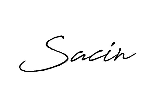 The best way (Antro_Vectra_Bolder) to make a short signature is to pick only two or three words in your name. The name Sacin include a total of six letters. For converting this name. Sacin signature style 7 images and pictures png