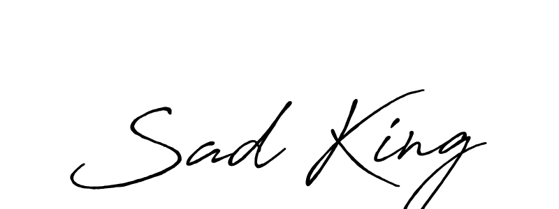 if you are searching for the best signature style for your name Sad King. so please give up your signature search. here we have designed multiple signature styles  using Antro_Vectra_Bolder. Sad King signature style 7 images and pictures png