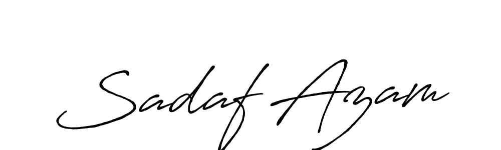 Antro_Vectra_Bolder is a professional signature style that is perfect for those who want to add a touch of class to their signature. It is also a great choice for those who want to make their signature more unique. Get Sadaf Azam name to fancy signature for free. Sadaf Azam signature style 7 images and pictures png