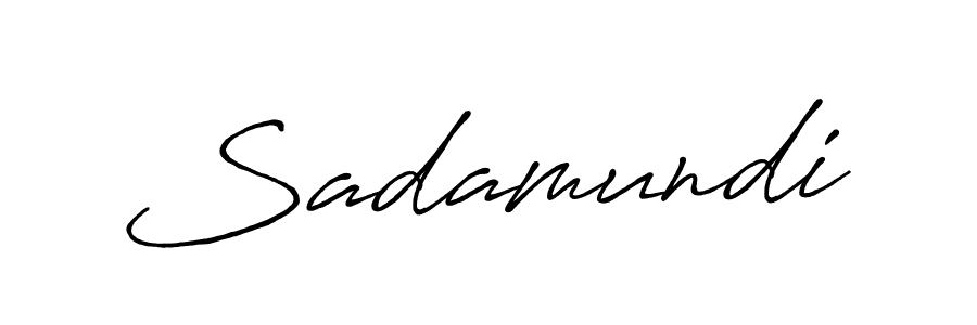 Also You can easily find your signature by using the search form. We will create Sadamundi name handwritten signature images for you free of cost using Antro_Vectra_Bolder sign style. Sadamundi signature style 7 images and pictures png