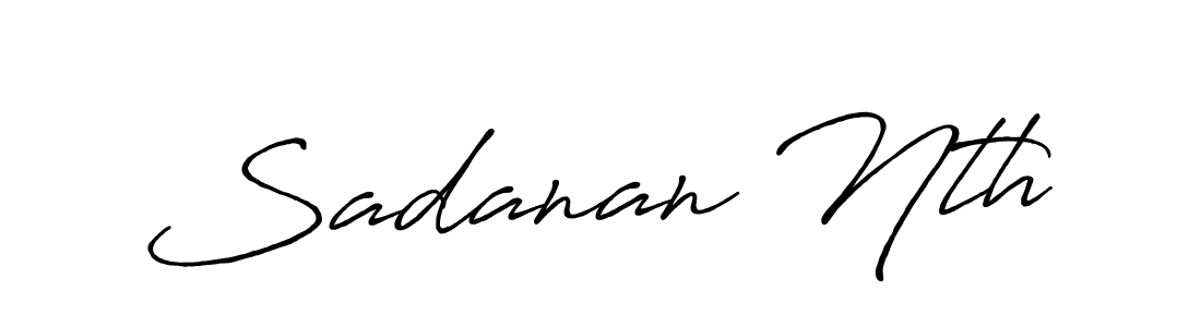 How to Draw Sadanan Nth signature style? Antro_Vectra_Bolder is a latest design signature styles for name Sadanan Nth. Sadanan Nth signature style 7 images and pictures png