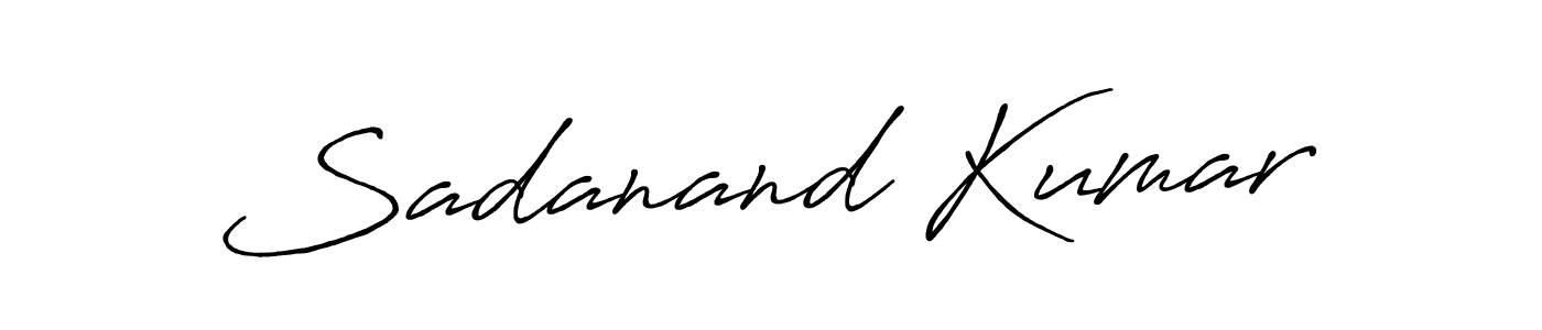 Also You can easily find your signature by using the search form. We will create Sadanand Kumar name handwritten signature images for you free of cost using Antro_Vectra_Bolder sign style. Sadanand Kumar signature style 7 images and pictures png