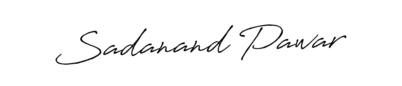 Design your own signature with our free online signature maker. With this signature software, you can create a handwritten (Antro_Vectra_Bolder) signature for name Sadanand Pawar. Sadanand Pawar signature style 7 images and pictures png