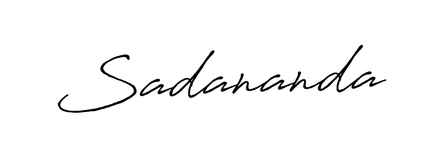 Design your own signature with our free online signature maker. With this signature software, you can create a handwritten (Antro_Vectra_Bolder) signature for name Sadananda. Sadananda signature style 7 images and pictures png