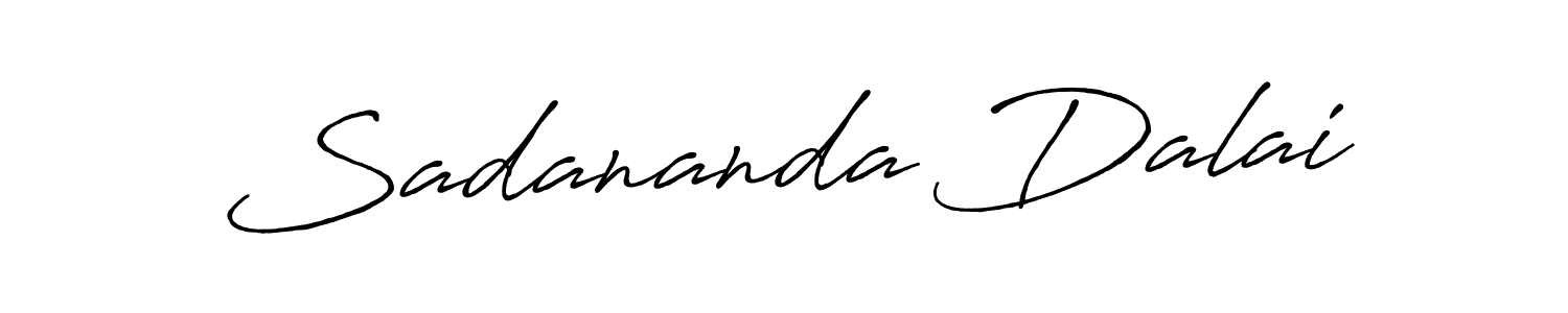 It looks lik you need a new signature style for name Sadananda Dalai. Design unique handwritten (Antro_Vectra_Bolder) signature with our free signature maker in just a few clicks. Sadananda Dalai signature style 7 images and pictures png