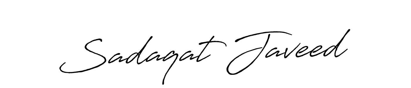 Make a beautiful signature design for name Sadaqat Javeed. Use this online signature maker to create a handwritten signature for free. Sadaqat Javeed signature style 7 images and pictures png