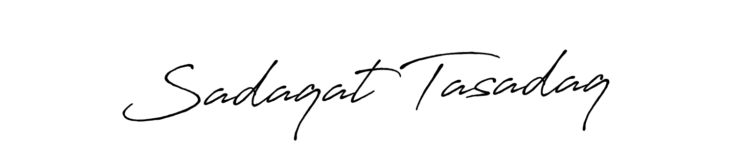 The best way (Antro_Vectra_Bolder) to make a short signature is to pick only two or three words in your name. The name Sadaqat Tasadaq include a total of six letters. For converting this name. Sadaqat Tasadaq signature style 7 images and pictures png