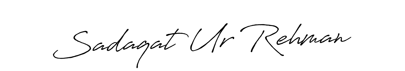 Sadaqat Ur Rehman stylish signature style. Best Handwritten Sign (Antro_Vectra_Bolder) for my name. Handwritten Signature Collection Ideas for my name Sadaqat Ur Rehman. Sadaqat Ur Rehman signature style 7 images and pictures png