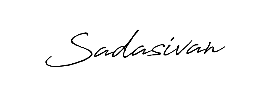 Create a beautiful signature design for name Sadasivan. With this signature (Antro_Vectra_Bolder) fonts, you can make a handwritten signature for free. Sadasivan signature style 7 images and pictures png