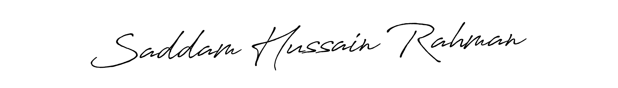 Similarly Antro_Vectra_Bolder is the best handwritten signature design. Signature creator online .You can use it as an online autograph creator for name Saddam Hussain Rahman. Saddam Hussain Rahman signature style 7 images and pictures png