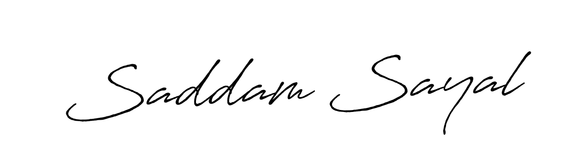 Here are the top 10 professional signature styles for the name Saddam Sayal. These are the best autograph styles you can use for your name. Saddam Sayal signature style 7 images and pictures png
