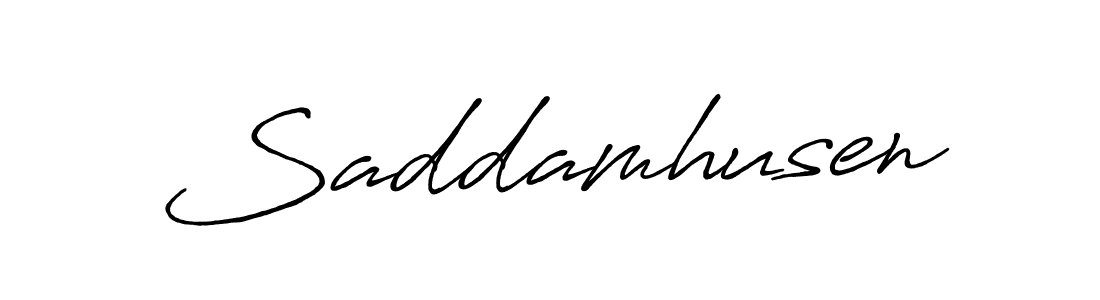 Antro_Vectra_Bolder is a professional signature style that is perfect for those who want to add a touch of class to their signature. It is also a great choice for those who want to make their signature more unique. Get Saddamhusen name to fancy signature for free. Saddamhusen signature style 7 images and pictures png