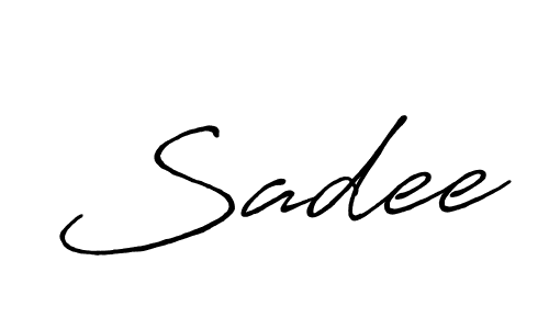 You should practise on your own different ways (Antro_Vectra_Bolder) to write your name (Sadee) in signature. don't let someone else do it for you. Sadee signature style 7 images and pictures png