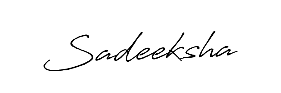 if you are searching for the best signature style for your name Sadeeksha. so please give up your signature search. here we have designed multiple signature styles  using Antro_Vectra_Bolder. Sadeeksha signature style 7 images and pictures png