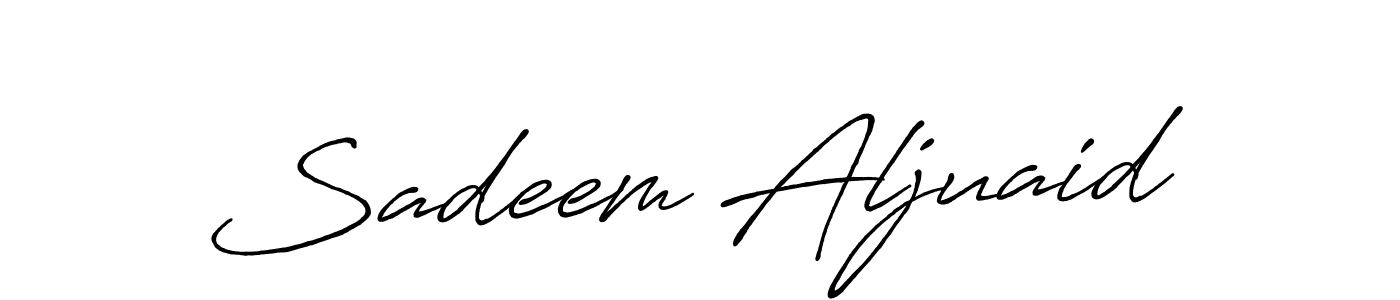 How to Draw Sadeem Aljuaid signature style? Antro_Vectra_Bolder is a latest design signature styles for name Sadeem Aljuaid. Sadeem Aljuaid signature style 7 images and pictures png