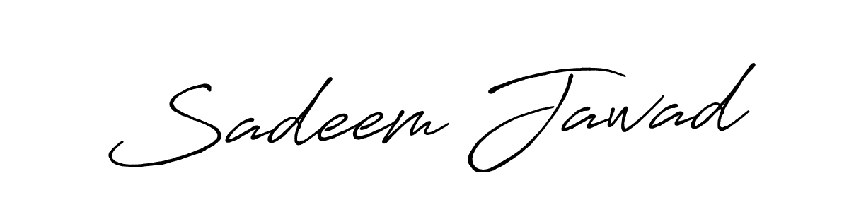 You can use this online signature creator to create a handwritten signature for the name Sadeem Jawad. This is the best online autograph maker. Sadeem Jawad signature style 7 images and pictures png