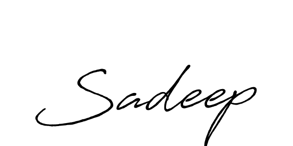 You should practise on your own different ways (Antro_Vectra_Bolder) to write your name (Sadeep) in signature. don't let someone else do it for you. Sadeep signature style 7 images and pictures png