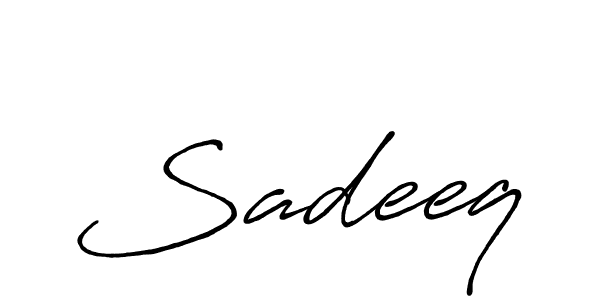 Also You can easily find your signature by using the search form. We will create Sadeeq name handwritten signature images for you free of cost using Antro_Vectra_Bolder sign style. Sadeeq signature style 7 images and pictures png