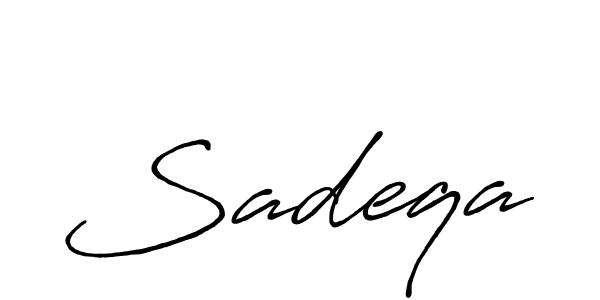 if you are searching for the best signature style for your name Sadeqa. so please give up your signature search. here we have designed multiple signature styles  using Antro_Vectra_Bolder. Sadeqa signature style 7 images and pictures png