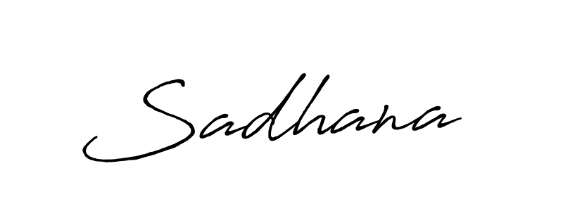 This is the best signature style for the Sadhana  name. Also you like these signature font (Antro_Vectra_Bolder). Mix name signature. Sadhana  signature style 7 images and pictures png