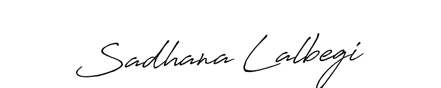 Also we have Sadhana Lalbegi name is the best signature style. Create professional handwritten signature collection using Antro_Vectra_Bolder autograph style. Sadhana Lalbegi signature style 7 images and pictures png