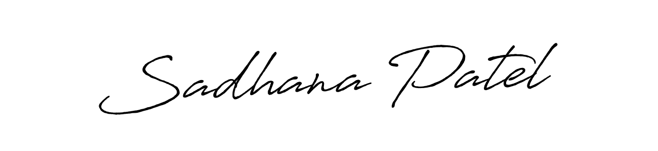 Once you've used our free online signature maker to create your best signature Antro_Vectra_Bolder style, it's time to enjoy all of the benefits that Sadhana Patel name signing documents. Sadhana Patel signature style 7 images and pictures png