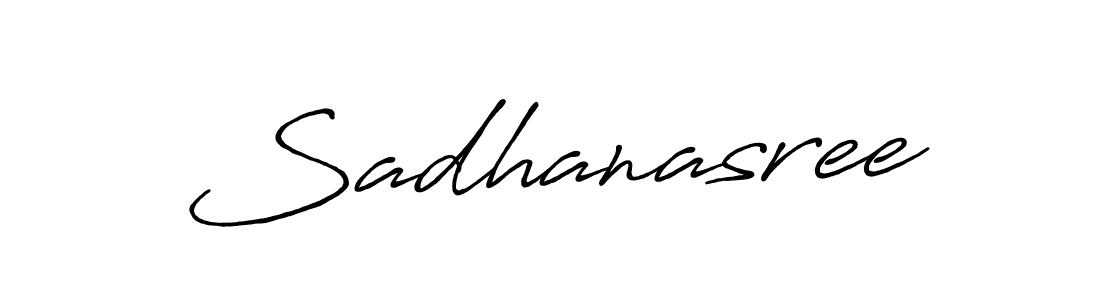 if you are searching for the best signature style for your name Sadhanasree. so please give up your signature search. here we have designed multiple signature styles  using Antro_Vectra_Bolder. Sadhanasree signature style 7 images and pictures png