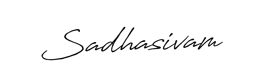 You should practise on your own different ways (Antro_Vectra_Bolder) to write your name (Sadhasivam) in signature. don't let someone else do it for you. Sadhasivam signature style 7 images and pictures png