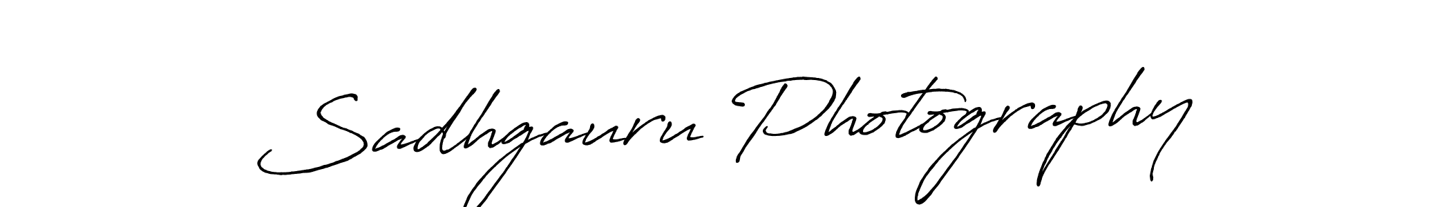 You should practise on your own different ways (Antro_Vectra_Bolder) to write your name (Sadhgauru Photography) in signature. don't let someone else do it for you. Sadhgauru Photography signature style 7 images and pictures png