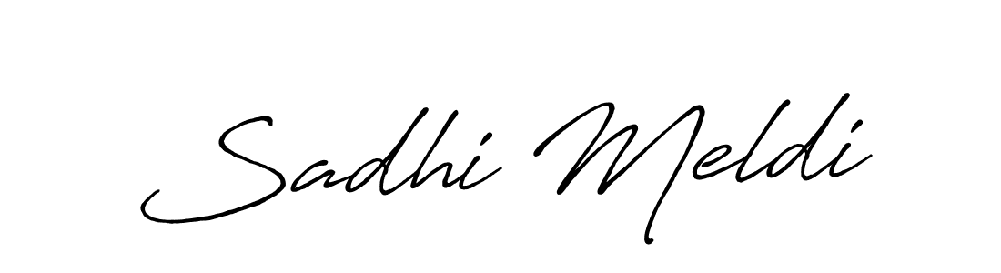 Make a short Sadhi Meldi signature style. Manage your documents anywhere anytime using Antro_Vectra_Bolder. Create and add eSignatures, submit forms, share and send files easily. Sadhi Meldi signature style 7 images and pictures png