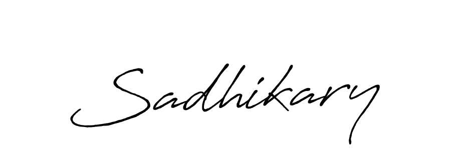 Antro_Vectra_Bolder is a professional signature style that is perfect for those who want to add a touch of class to their signature. It is also a great choice for those who want to make their signature more unique. Get Sadhikary name to fancy signature for free. Sadhikary signature style 7 images and pictures png