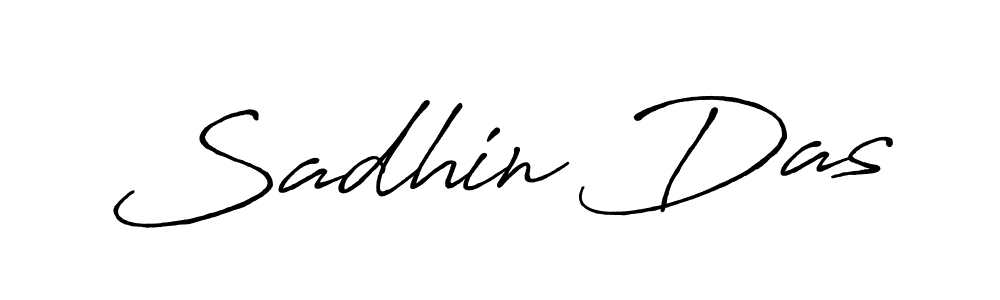 Use a signature maker to create a handwritten signature online. With this signature software, you can design (Antro_Vectra_Bolder) your own signature for name Sadhin Das. Sadhin Das signature style 7 images and pictures png