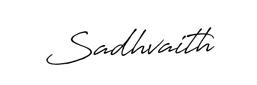 if you are searching for the best signature style for your name Sadhvaith. so please give up your signature search. here we have designed multiple signature styles  using Antro_Vectra_Bolder. Sadhvaith signature style 7 images and pictures png